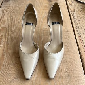 Gold Stuart Weitzman heels